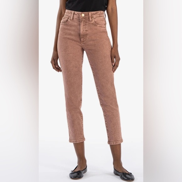 Kut from the Kloth Denim - Kut from the Kloth Women's Brown Straight Leg Jeans 💞